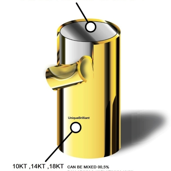 Black Onyx Four Leafs clover necklace 2 - Picture 4 of 5